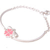 Pink Petal Bracelets シルバー ブレスレット