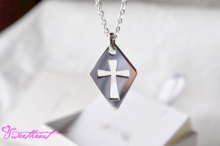 Sweetheart Cross Pendant シルバー ペンダント