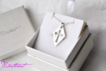 Sweetheart Cross Pendant シルバー ペンダント