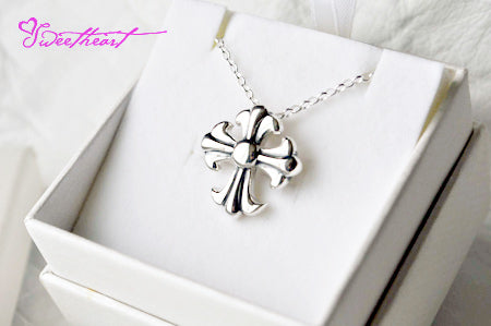Sweetheart Cross Pendant シルバー ペンダント