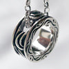 Sweetheart Scroll Ring Pendant シルバー ペンダン�