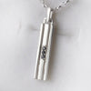 Sweetheart Three Diamonds Bar Pendant シルバー ペ