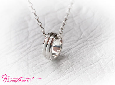 sweet heart pendant シルバー ペンダント