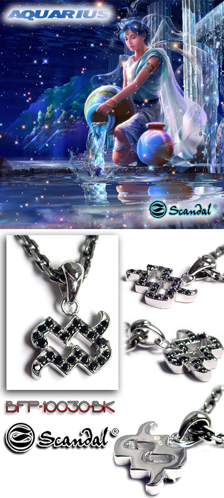 Punk Aquarius Pendant シルバー ペンダント