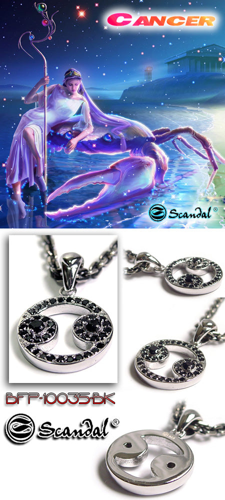Punk Cancer Pendant シルバー ペンダント