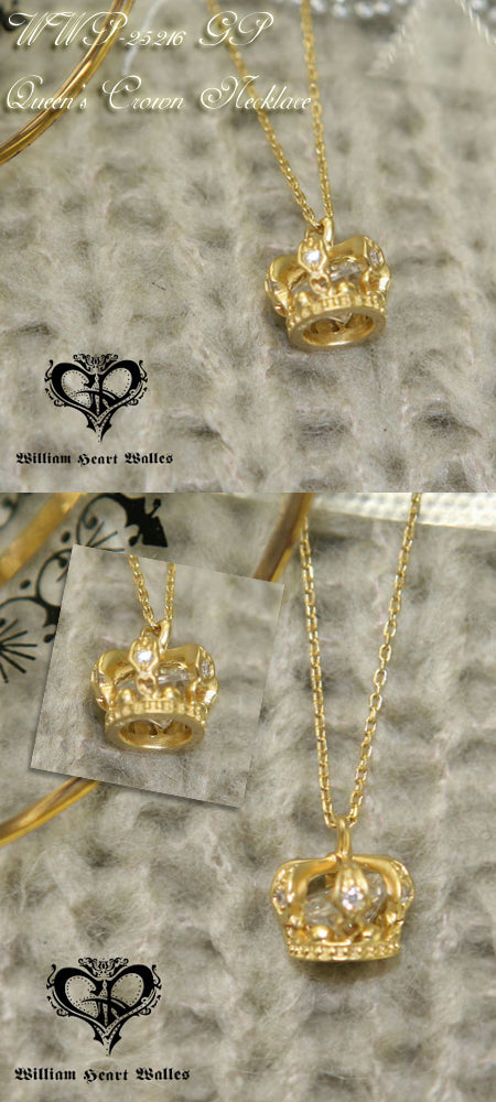 Queens Crown Necklace シルバー ペンダント