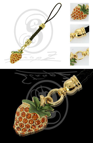 Realistic Strawberry Strap