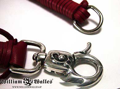 Red Leather Wallet Chain - Limited Edition ウォレ&