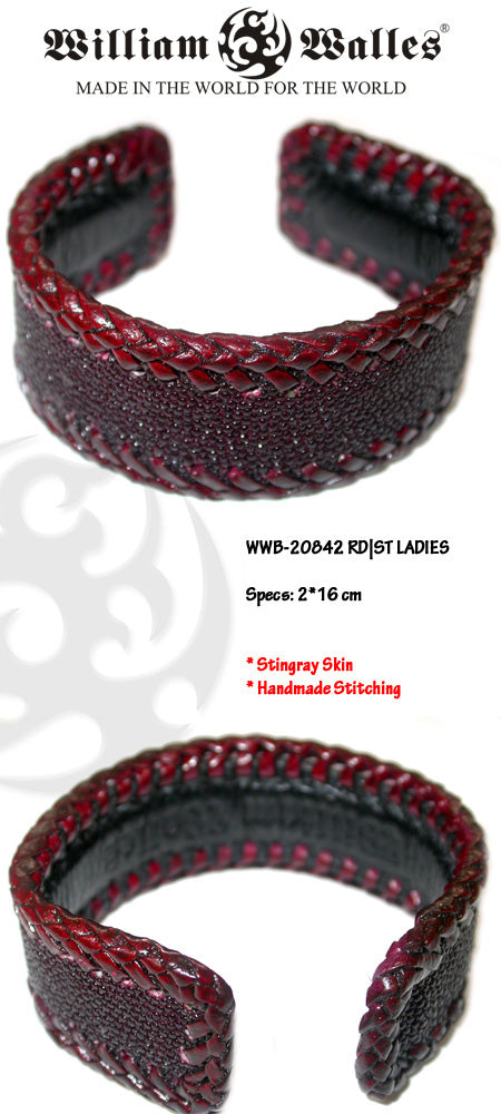 Red Stingray Lady Bangle