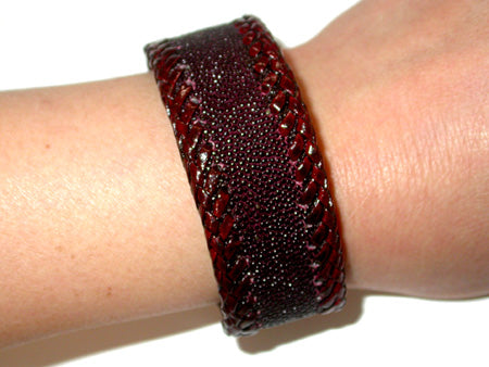 Red Stingray Lady Bangle