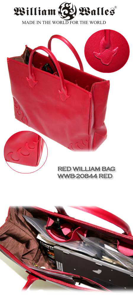 Red William Bag -MADE TO ORDER