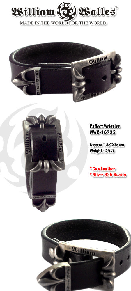 Reflect Wristlet レザーブレスレット
