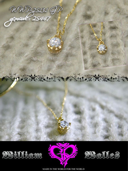 Regency Gem Necklace シルバー ペンダント
