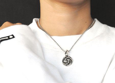 Rekha Sphere Pendant シルバー ペンダント