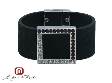 Richmond Black Bracelet レザーブレスレット