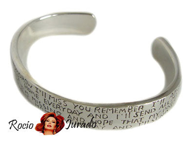 Rocio Jurado シルバー バングル