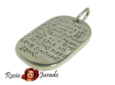 Rocio Jurado シルバー ペンダント