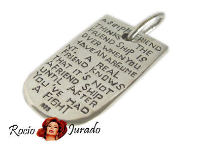Rocio Jurado シルバー ペンダント
