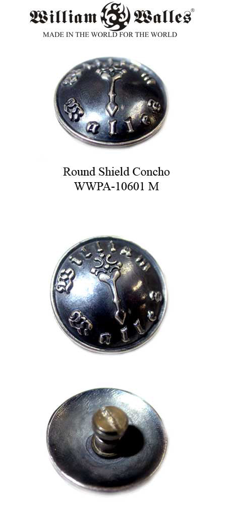 Round Shield Concho