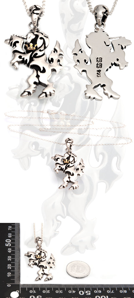 Royal Unicorn Pendant シルバー ペンダント