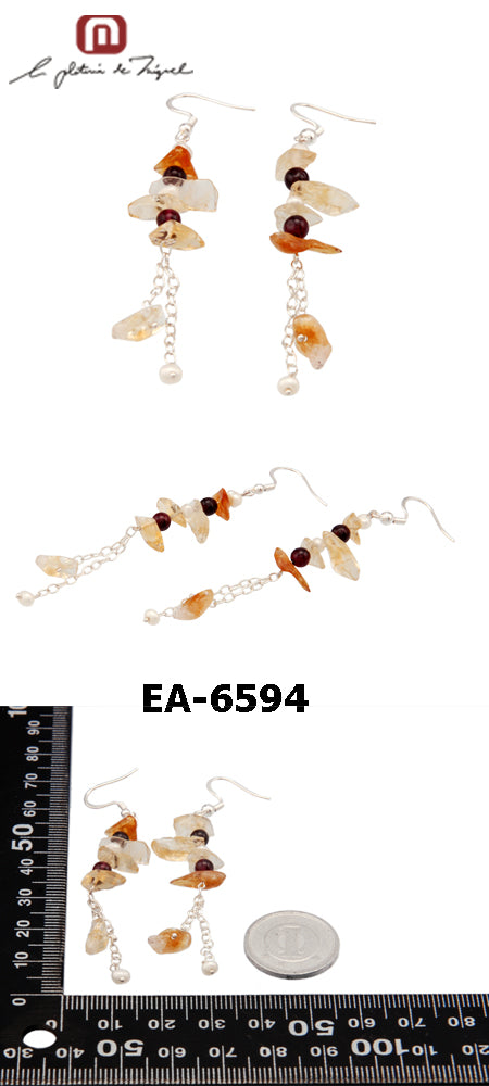 Sassy Girl Dangle シルバー ピアス