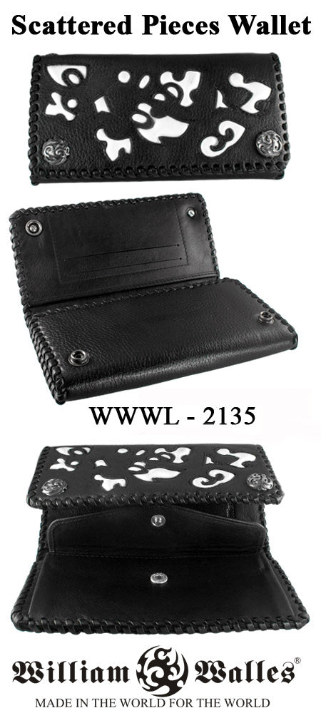 Scattered Pieces Wallet レザー 財布 / ウォレット