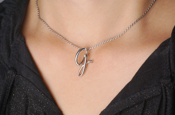 Scintillante G Silver Pendant シルバー ペンダント