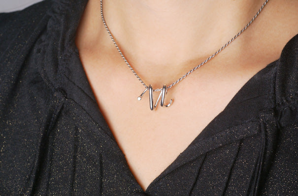 Scintillante N Silver Pendant シルバー ペンダント
