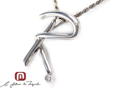Scintillante R Silver Pendant シルバー ペンダント