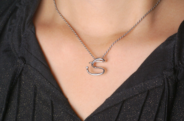 Scintillante S Silver Pendant シルバー ペンダント