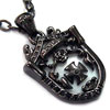 Scotch Rose Emblem White Stone