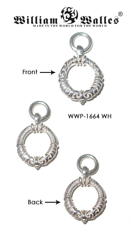 Scroll Ring Top White II