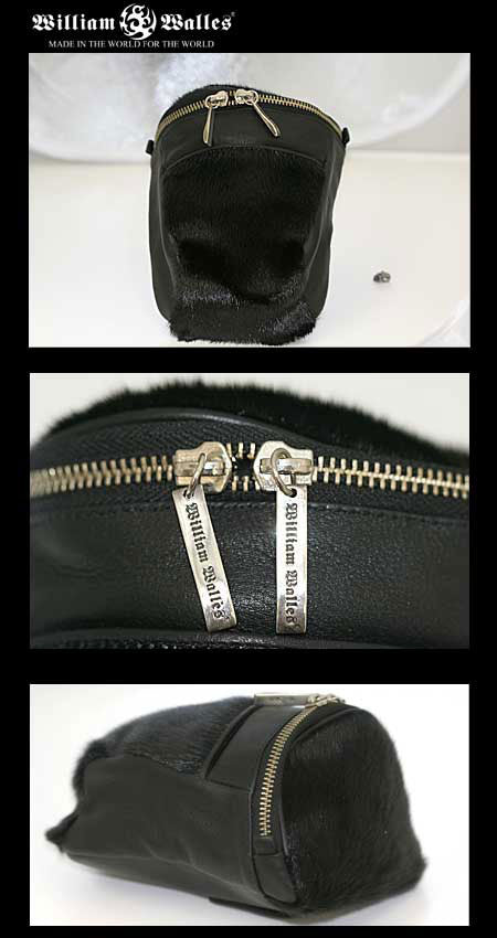 Seal Pouch Black - Order Made バッグ / かばん