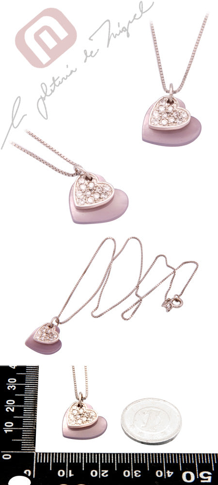 Shella Heart Necklace ネックレス
