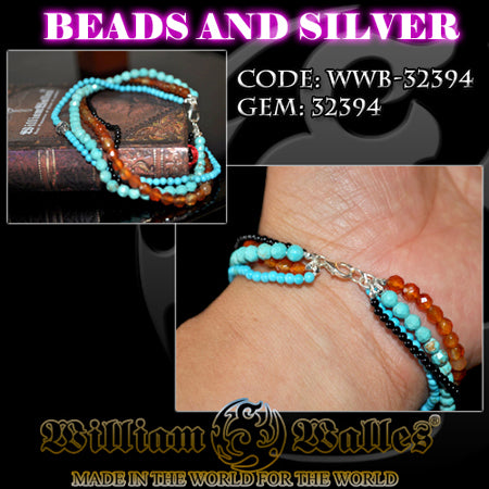 Silver Bracelet Beads