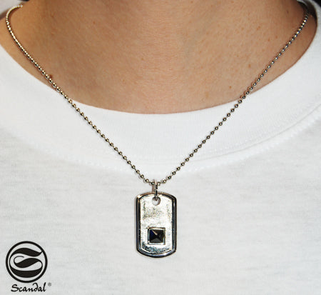 Simple Punk Pendant Ladies シルバー ペンダント
