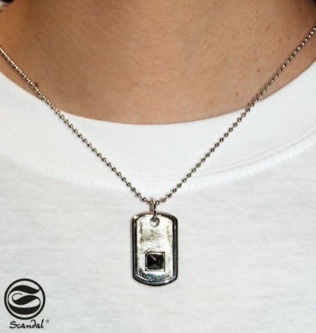 Simple Punk Pendant Men シルバー ペンダント