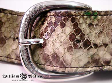 Simple Snake Belt - Round Buckle ベルト / バックル