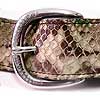 Simple Snake Belt - Round Buckle ベルト / バックル