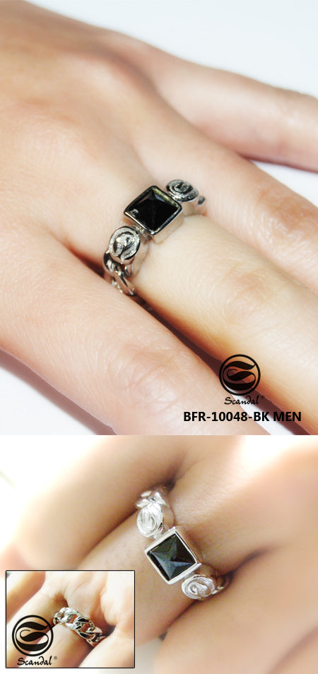 Single-Spike Chain Ring シルバー 指輪 / リング