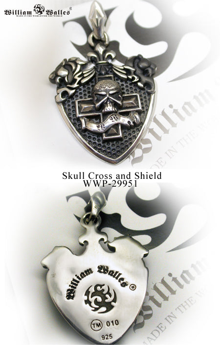 Skull Cross and Shield