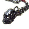 Skull Head Black シルバー ペンダント