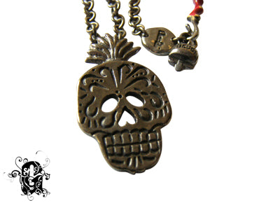Skull of Regeneration Black シルバー ペンダント
