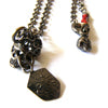 Skull of Wisdom Black シルバー ペンダント