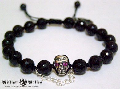 Skull Onyx Bracelet