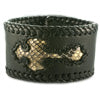 Snake Cross Bracelet レザーブレスレット
