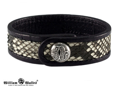 Snake Scale Wristlet レザーブレスレット