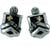 Spartan Cross Earring シルバー ピアス