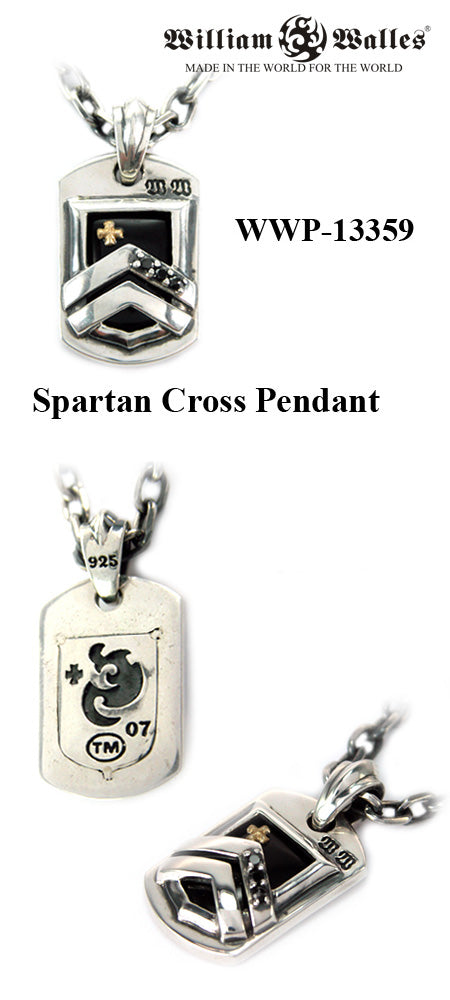 Spartan Cross Pendant シルバー ペンダント