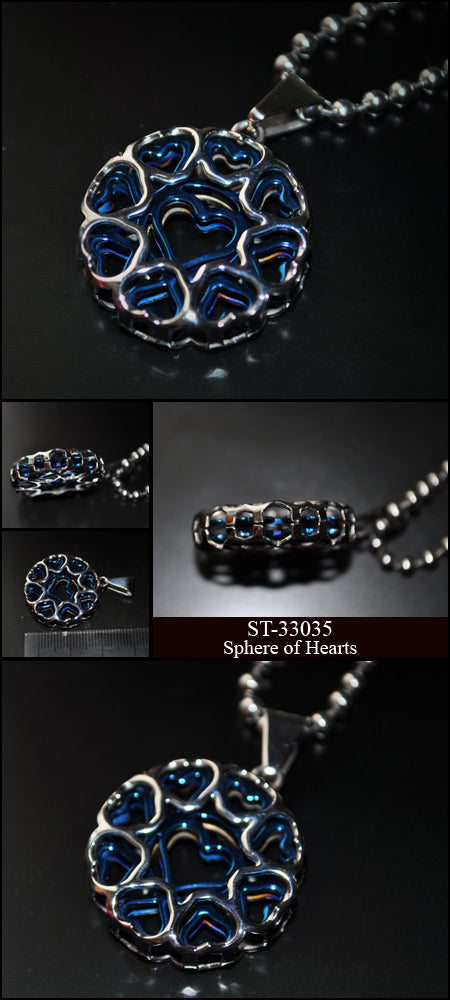 Sphere of Hearts シルバー ペンダント